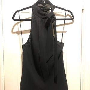 Black Express Design Studio Medium M Silk Shirt